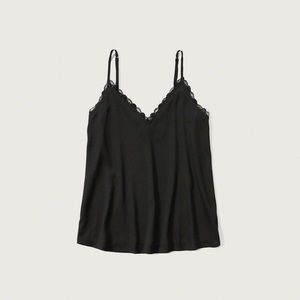 Abercrombie & Fitch Lace-Trim Cami